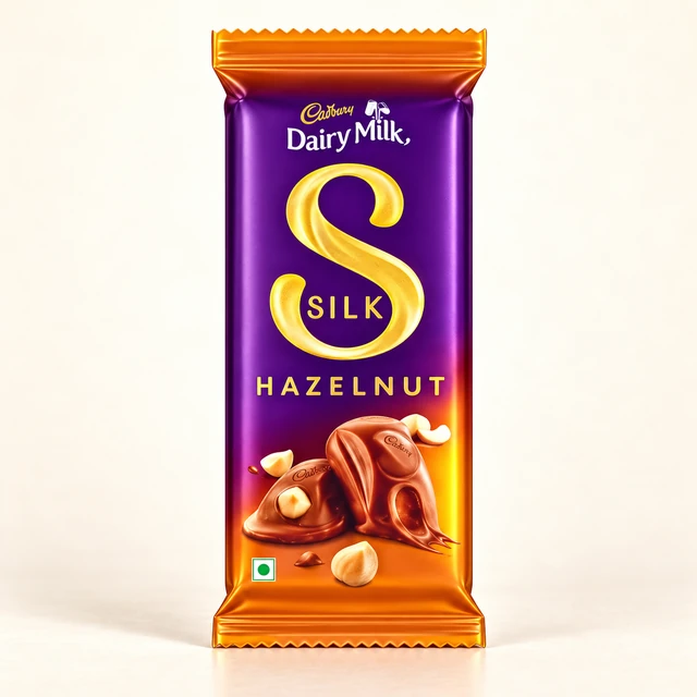 Cadbury Dairy Milk Silk Hazelnut Chocolate Bar, 134 g