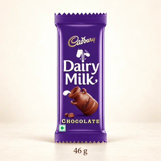 Cadbury Dairy Milk Milk Chocolate Bar, 46 g