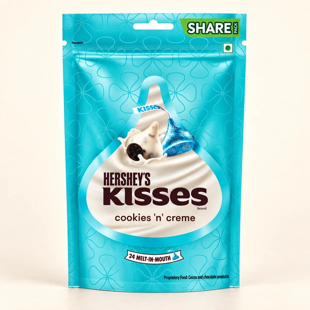 Hershey’s Kisses Cookies ’n’ Creme, 100.8 g
