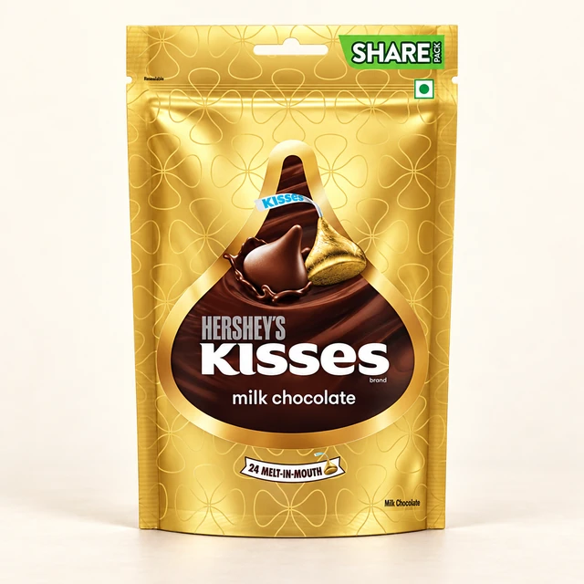 Hershey’s Kisses Milk Chocolate Share Pack, 108 g