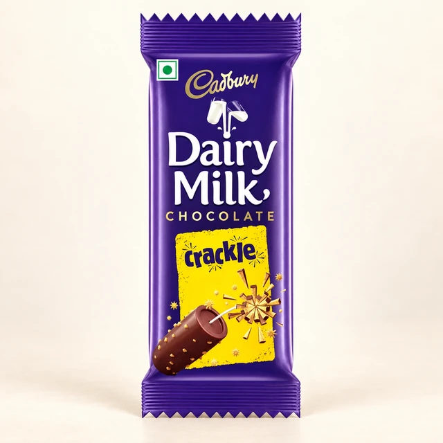 Cadbury Dairy Milk Crackle Chocolate Bar, 36 g