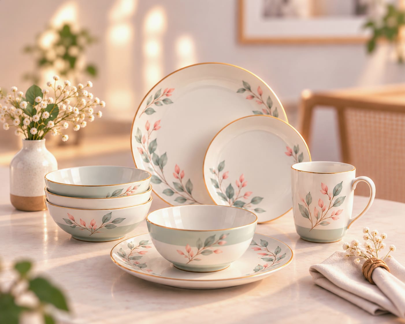 Floral Dining Collection gift hamper