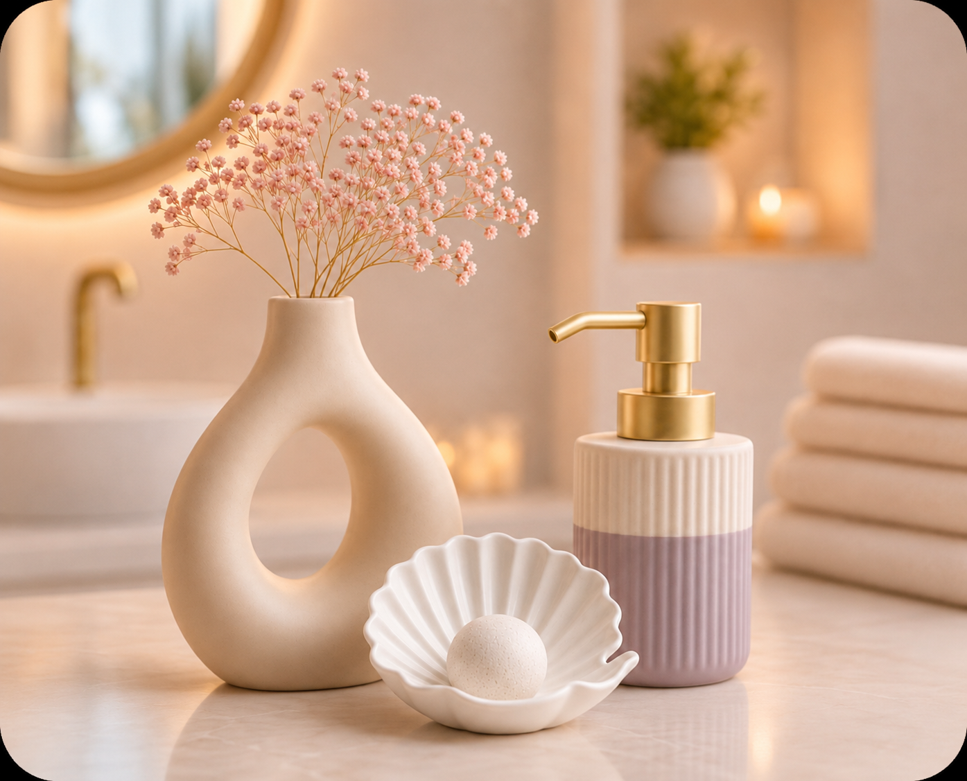 Bath objects from Aurelo