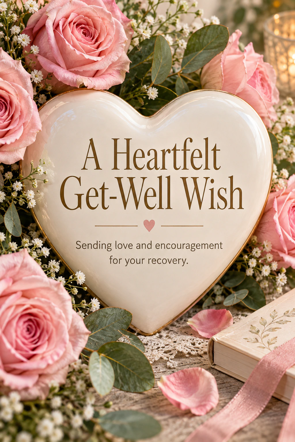 Get Well Soon greeting design 29: A Heartfelt Get-Well Wish. Sending love and encouragement for your recovery.