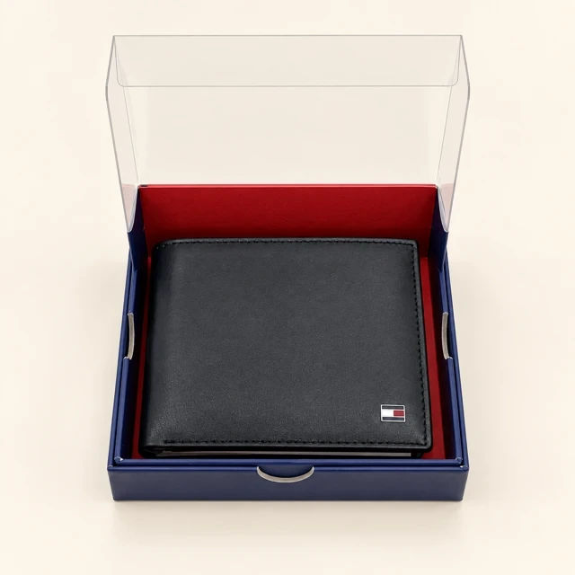 Tommy Hilfiger Wallet in a Navy Presentation Box — featured view